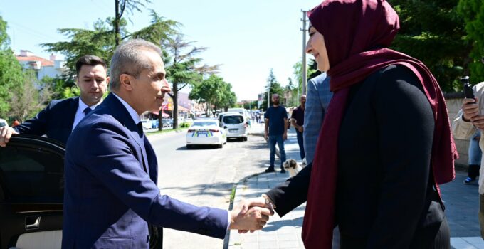 Vali Hüseyin Kök’ten Hacıbektaş Kaymakamlığına Ziyaret