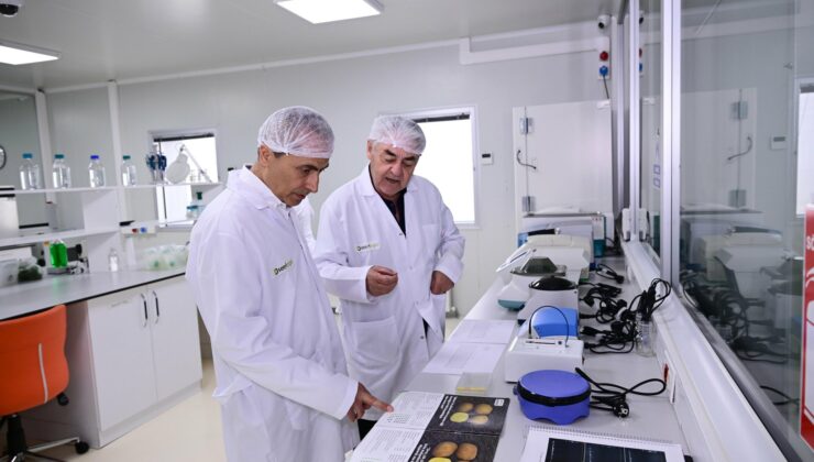 Vali Hüseyin Kök, Doğa Tohumculuk ve Ar-Ge Merkezini Ziyaret Etti