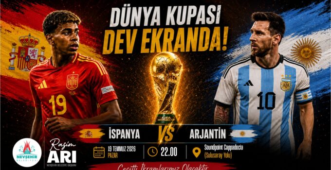 Yarın Akşam Soundpoint Cappadocia Etkinlik Alanında Buluşalım mı?