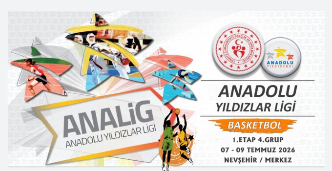 ANALİG Basketbol 1. Etap 4. Grup Müsabakaları Nevşehir’de Başlıyor