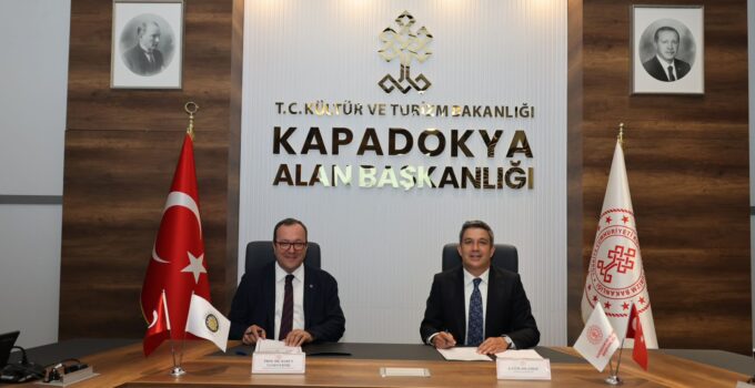 Kapadokya Alan Başkanlığı ile Ankara Üniversitesi Arasında İş Birliği Protokolü İmzalandı
