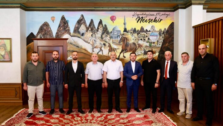 Başkan Arı, Oda Başkanlarını Makamında Ağırladı