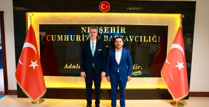 Belediye Başkanı Arı’dan Başsavcı Çalış’a “Hayırlı Olsun” Ziyareti