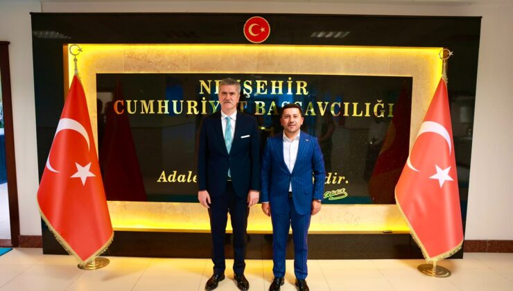 Belediye Başkanı Arı’dan Başsavcı Çalış’a “Hayırlı Olsun” Ziyareti