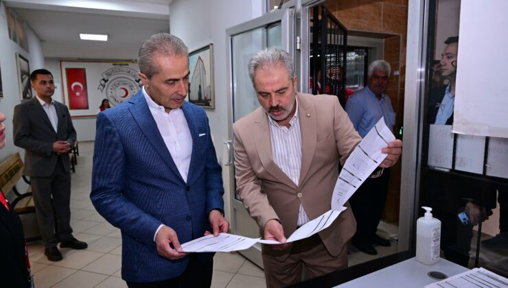Vali Kök, Kızılay’ın Çalışmalarını Yerinde İnceledi