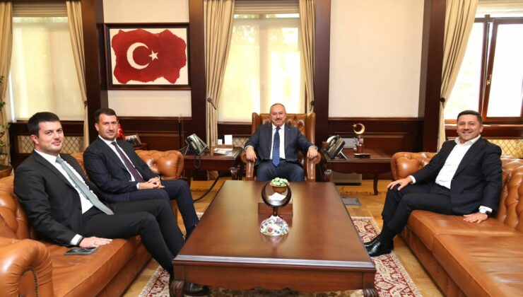 Belediye Başkanı Arı’dan, Emniyet Genel Müdürü Fidan’a Ziyaret