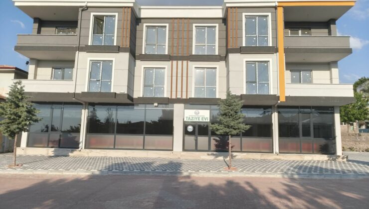 Karapınar’da Yeni Taziye Evi Açıldı