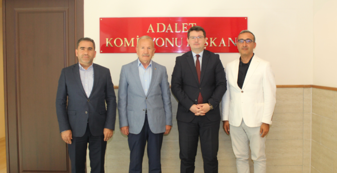 NTB Yönetiminden Adalet Komisyonu Başkanı Tabak’a Nezaket Ziyareti