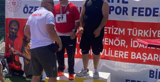 Özel Sporcu Ramazan Ünlü, Türkiye Şampiyonu Oldu