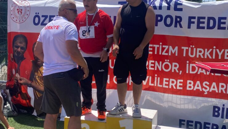 Özel Sporcu Ramazan Ünlü, Türkiye Şampiyonu Oldu