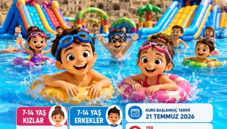 Nevşehir Belediyesi Ücretsiz Yüzme Kursu Kayıtları Başladı