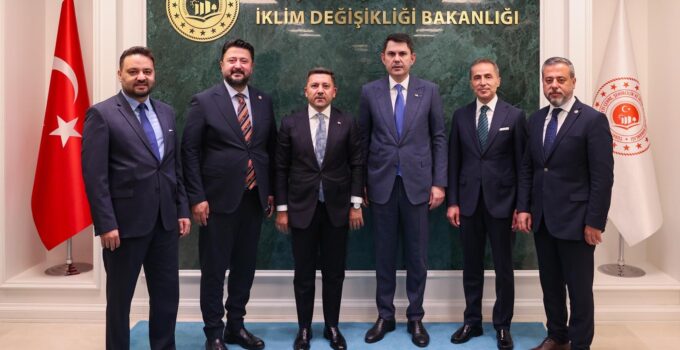Nevşehir Heyetinden Çevre ve Şehircilik Bakanı Murat Kurum’a Ziyaret