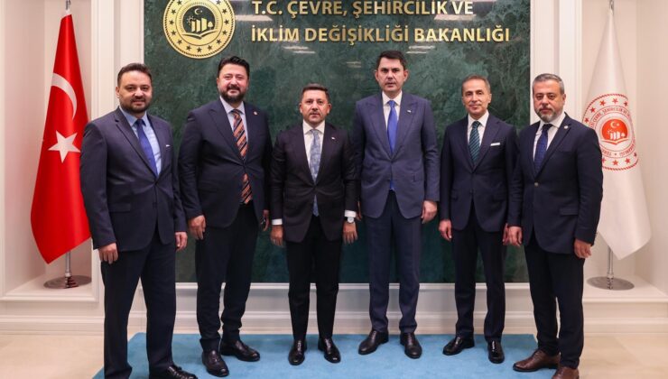 Nevşehir Heyetinden Çevre ve Şehircilik Bakanı Murat Kurum’a Ziyaret