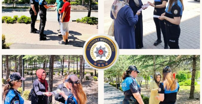Nevşehir Emniyeti’nden Vatandaşlara E-Güvenlik ve KADES Bilgilendirmesi