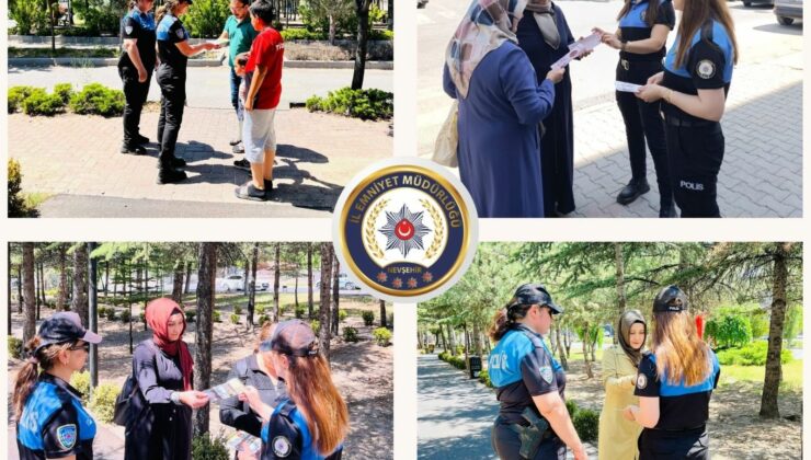 Nevşehir Emniyeti’nden Vatandaşlara E-Güvenlik ve KADES Bilgilendirmesi