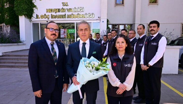 Vali Hüseyin Kök’ten İl Göç İdaresi Müdürlüğüne Ziyaret