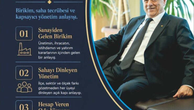 Öbekli’den NTSO Üyelerine Hizmet ve Şeffaflık Taahhütnamesi