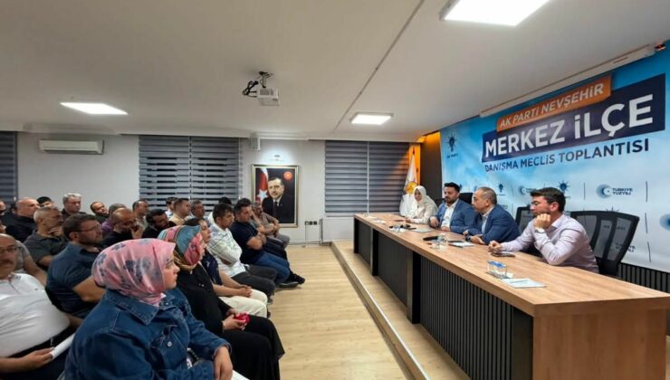 AK Parti Merkez İlçe Danışma Meclisi Toplantısı Gerçekleştirildi