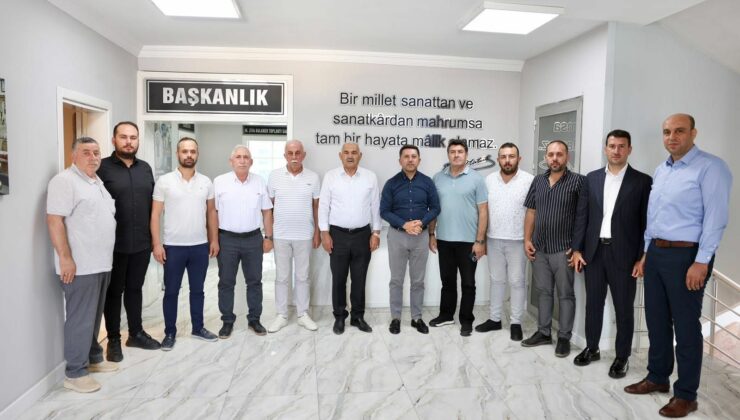 Başkan Arı, NEVESOB’da Esnafın Taleplerini Dinledi