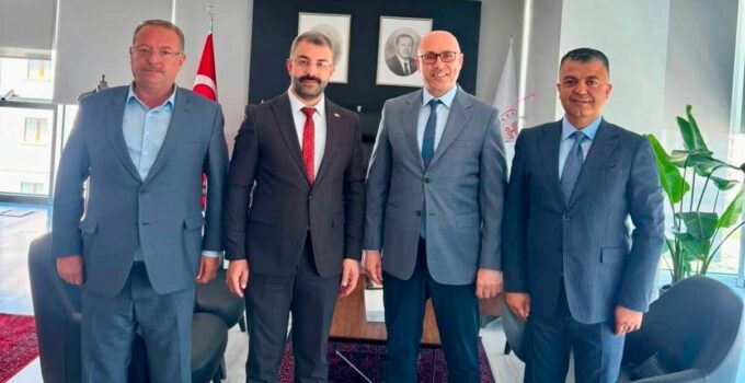Başkanlar Güneş ve Özçelik’ten Arda Heb’e Hayırlı Olsun Ziyareti