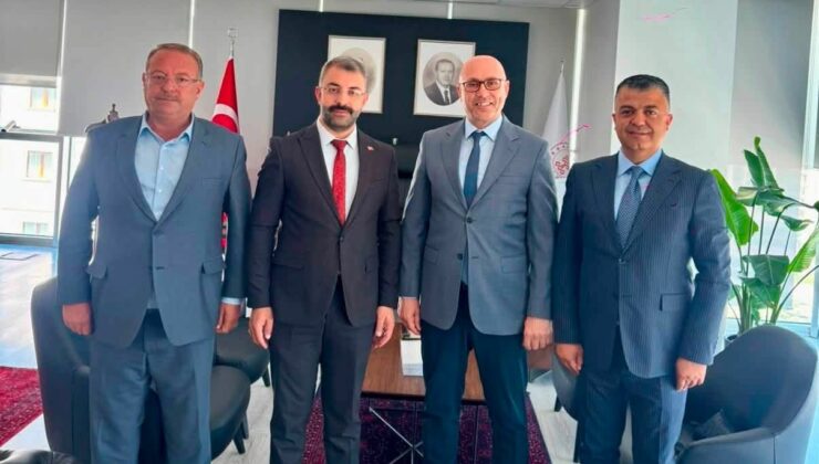 Başkanlar Güneş ve Özçelik’ten Arda Heb’e Hayırlı Olsun Ziyareti