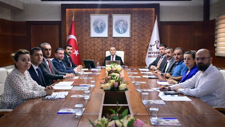 Nevşehir’de Toprak Koruma Kurulu Toplandı