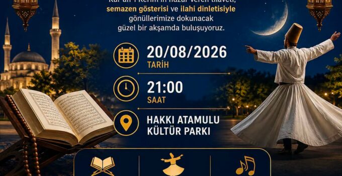 Derinkuyu’da “Gönüllere Dokunan Bir Akşam” Programı Düzenlenecek