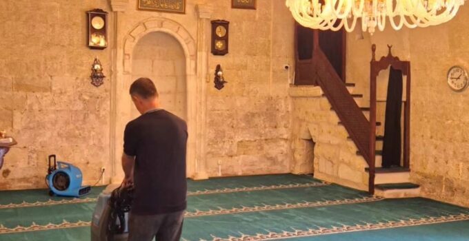 Göreme’de Cami ve Kur’an Kurslarında Kapsamlı Temizlik