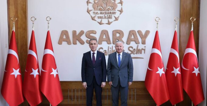 Aksaray Valisi Murat Duru’ya İadeiziyaret