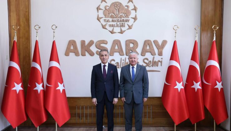 Aksaray Valisi Murat Duru’ya İadeiziyaret