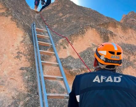 Paşabağları’nda Mahsur Kalan Vatandaş AFAD Ekiplerince Kurtarıldı