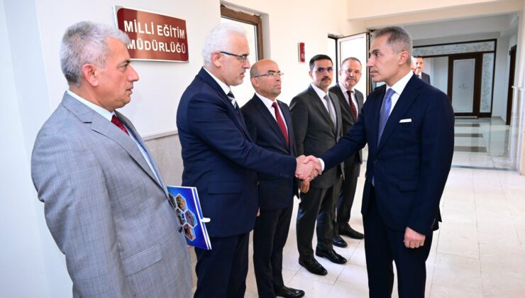 Vali Kök, İl Millî Eğitim Müdürlüğünü Ziyaret Etti