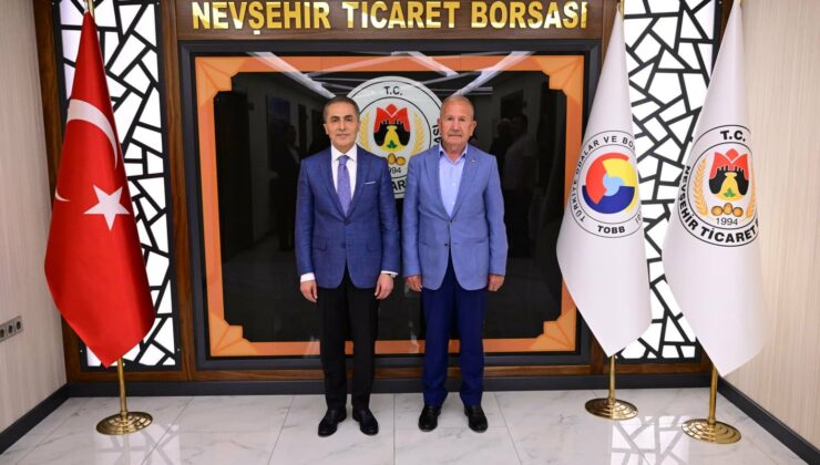 Vali Kök’ten Nevşehir Ticaret Borsası’na İade-i Ziyaret