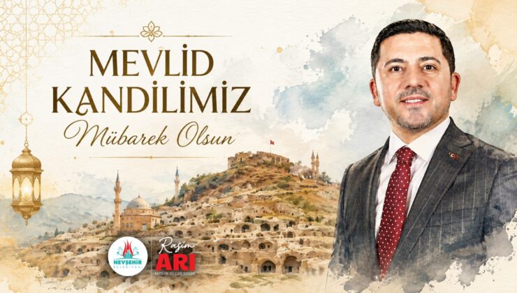 Başkan Rasim Arı “Mevlid Kandilimiz Mübarek Olsun”