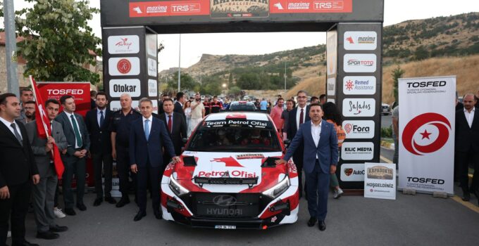 Türkiye Ralli Şampiyonası’nda Start Heyecanı Yaşandı