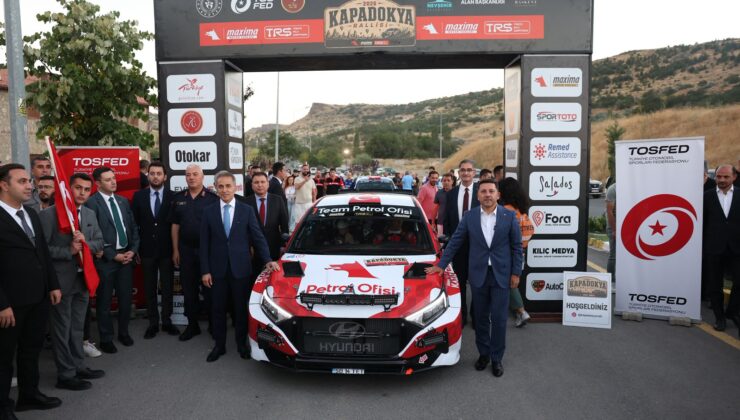 Türkiye Ralli Şampiyonası’nda Start Heyecanı Yaşandı