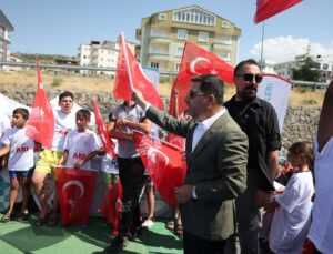 “30 Ağustos Zafer Bayramı Çocuklara Özel Havuz Şenliği” Coşkusu Yaşandı