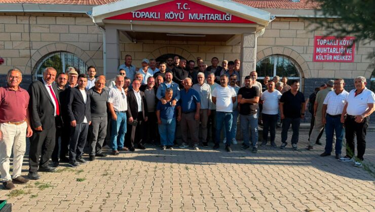 Vekil Çalışkan, Topaklı’da Mahalle Buluşmasına ve Harman Festivali’nde Katıldı