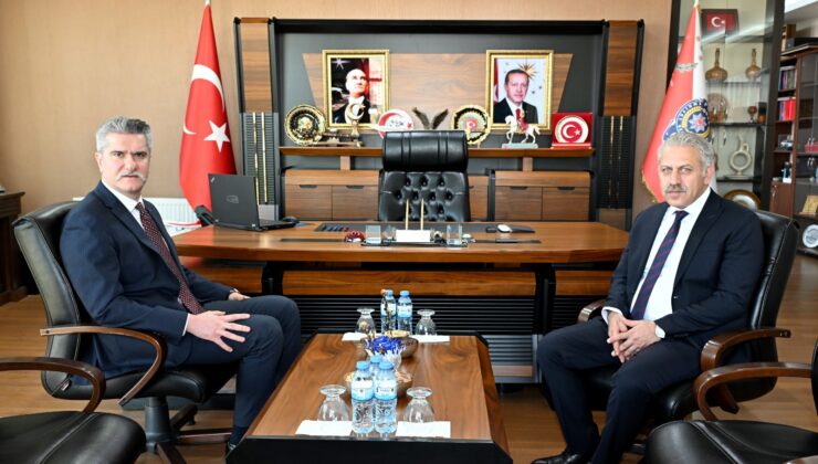 Cumhuriyet Başsavcısı Çalış’tan Emniyet Müdürü Karaman’a Ziyaret