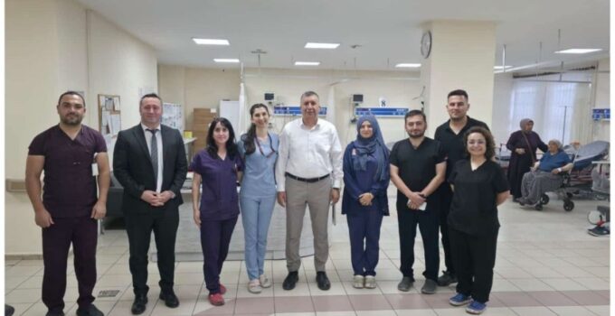 İl Sağlık Müdürü Tartar’dan Acil Servise Ziyaret