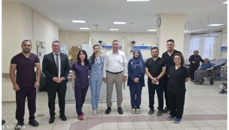 İl Sağlık Müdürü Tartar’dan Acil Servise Ziyaret
