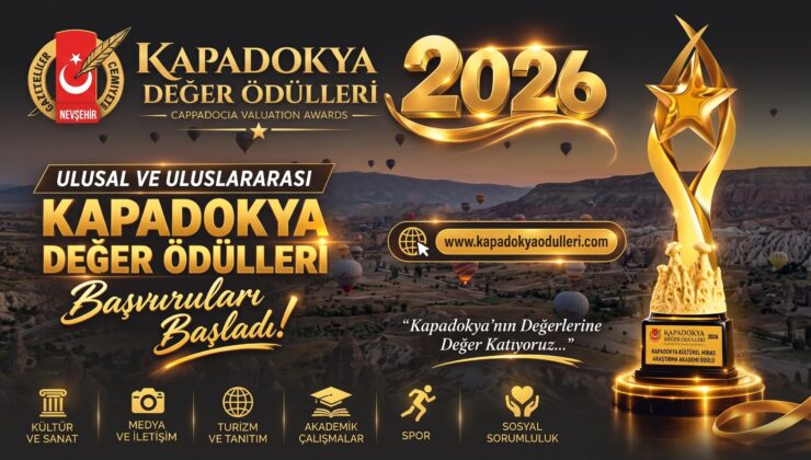Kapadokya Değer Ödülleri’nde 2026 Heyecanı Başladı