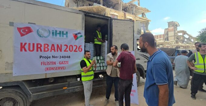 Nevşehirli Hayırseverlerin Kurban Emanetleri Gazze’de Sofralara Ulaşıyor
