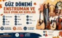 Nevşehir’de Güz Dönemi Sanat Kursları Başlıyor