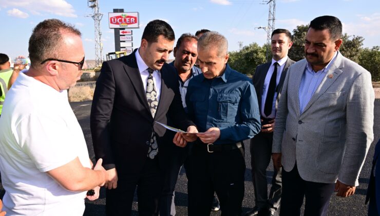 Vali Kök, Kavak-Çardak Yol Çalışmalarını Yerinde İnceledi