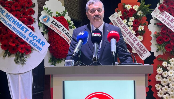 MHP Nevşehir Teşkilatı 15. Olağan Kongresi’nde Adnan Doğu Yeniden Başkan Seçildi