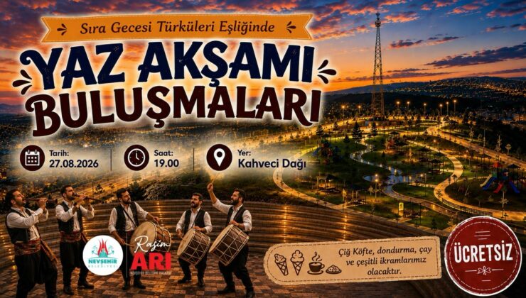 “Yaz Akşamı Buluşmaları” Kapsamında Kahveci Dağı’ndayız