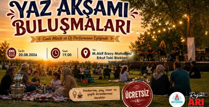 Yaz Akşamı’nda “Mehmet Akif Ersoy Mahallesi’ndeyiz