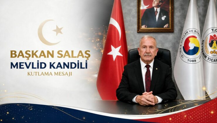 NTB Başkanı İbrahim Salaş’tan Mevlid Kandili Mesajı