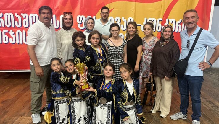 Nevşehir Halkoyunları Ekibi Gürcistan’da Sahne Aldı